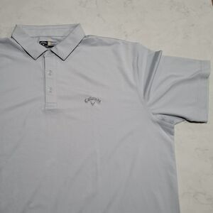 Callaway Polo Opti-Dri Golf Performance Gray NWOT 2XL